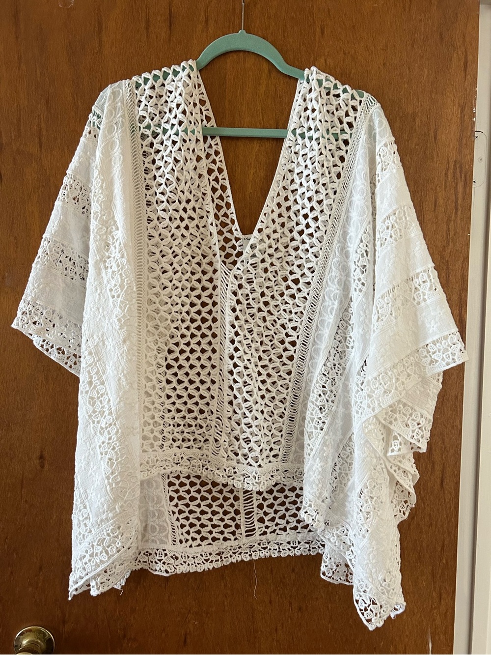 Mind Set by XCVI crochet cover up top one size fits all
